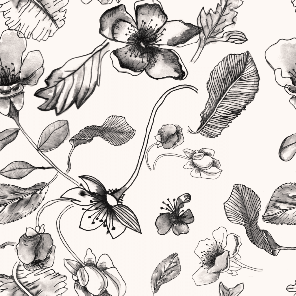 Flores tinta